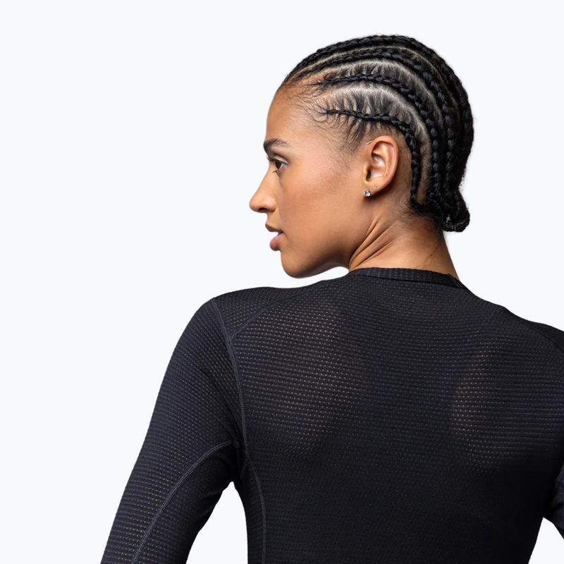 Women's cycling base layer Alé Merino LS nero/black 6