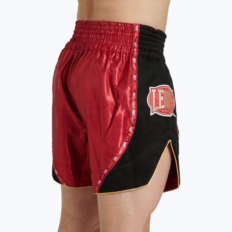 Men's boxing shorts Leone 1947 Classic red 3