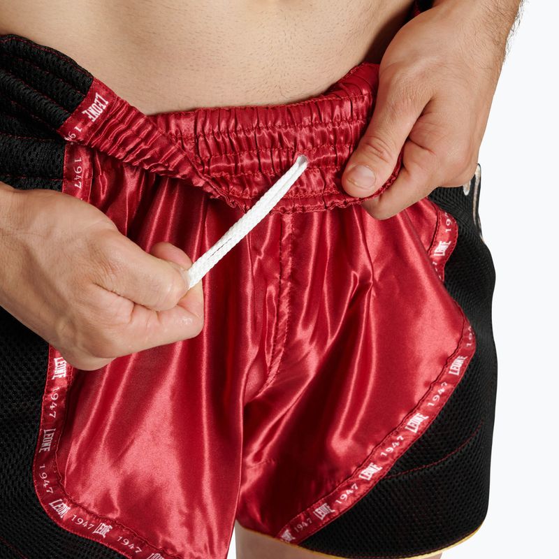 Men's boxing shorts Leone 1947 Classic red 7