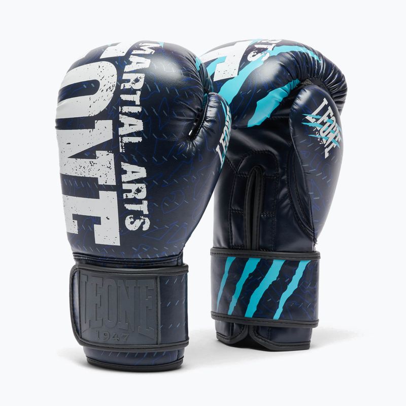 Boxing gloves LEONE 1947 Primal Instinct Competition blue 2