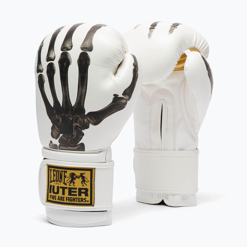Boxing gloves LEONE 1947 Leone X Iuter white 2