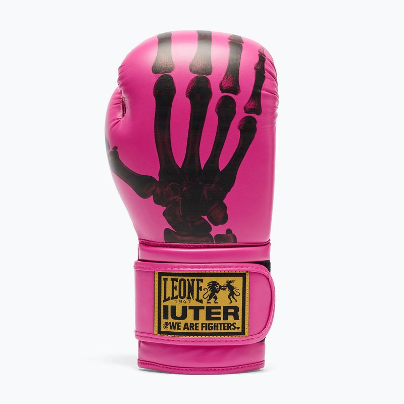 Boxing gloves LEONE 1947 Leone X Iuter pink 3