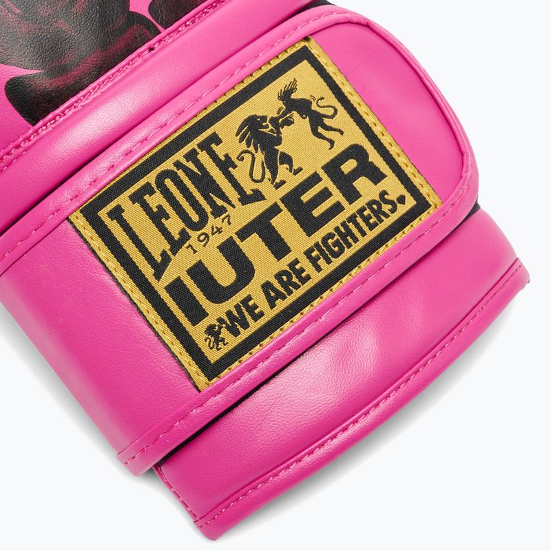 Boxing gloves LEONE 1947 Leone X Iuter pink 6