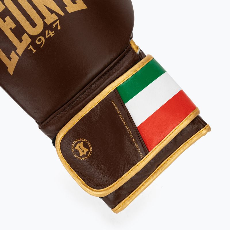 Boxing gloves LEONE 1947 Italy '47 black/white/brown 6