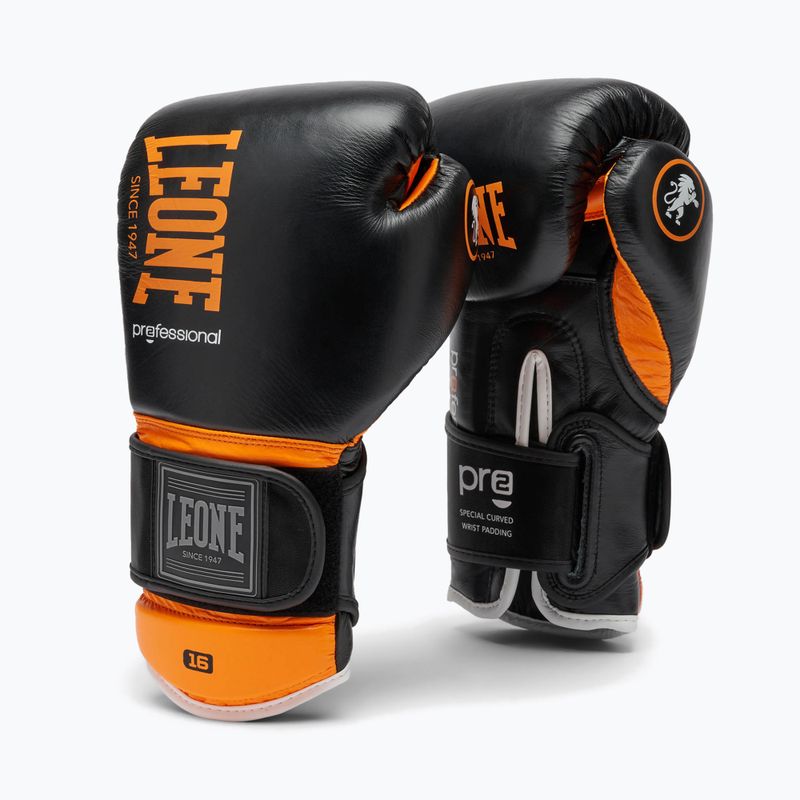 Boxing gloves LEONE 1947 Professional 2 arancione/orange 2