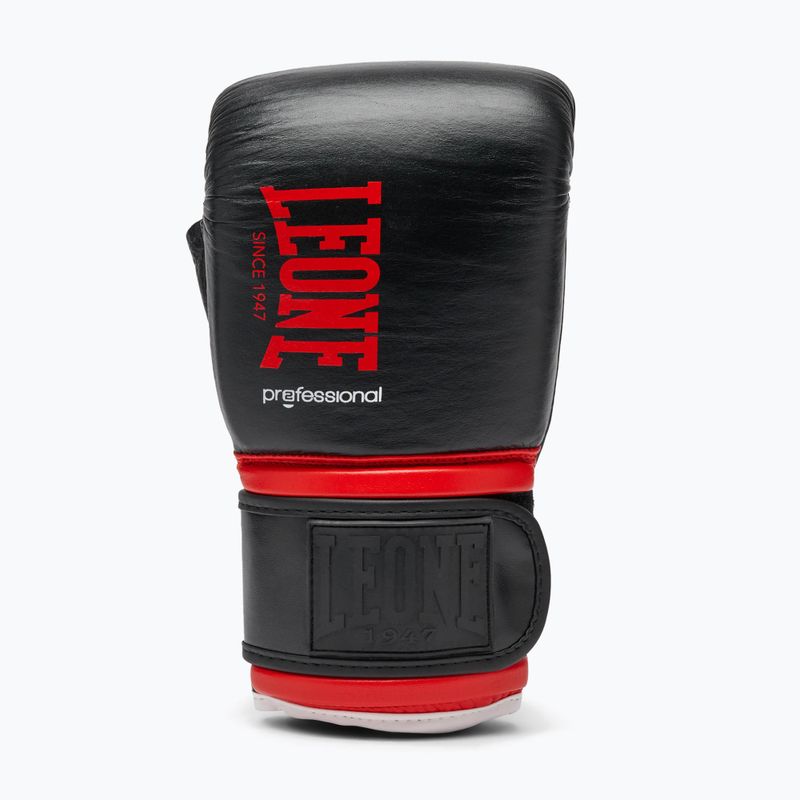 LEONE 1947 Professional black boxing gloves 3