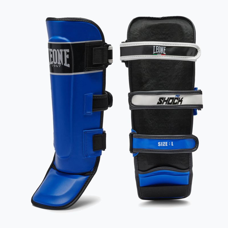 Shin and foot protector LEONE 1947 Shock Pro blu/blue