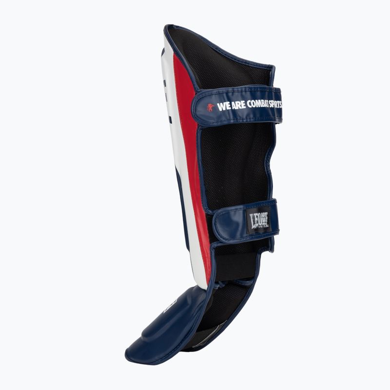 Foot and shin guards LEONE 1947 Color Block blue 3