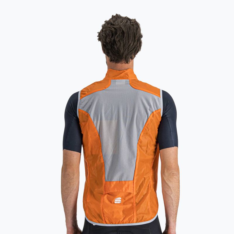 Men's Sportful Hot Pack Easylight cycling waistcoat orange 1102027.850 2