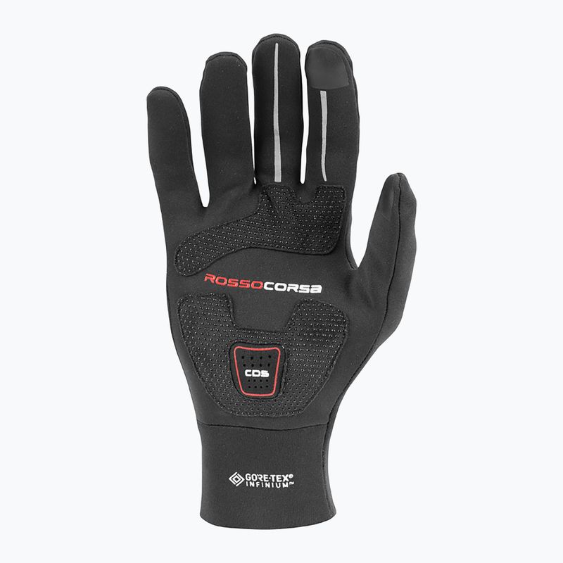 Men's cycling gloves Castelli Perfetto RoS black 3