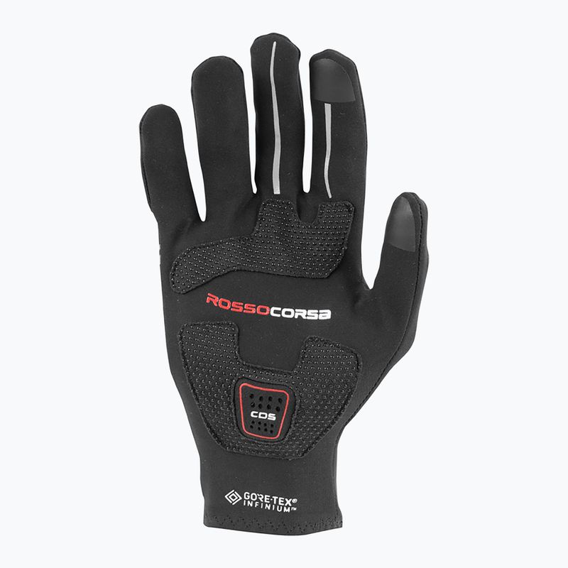 Men's cycling gloves Castelli Perfetto Light black 3