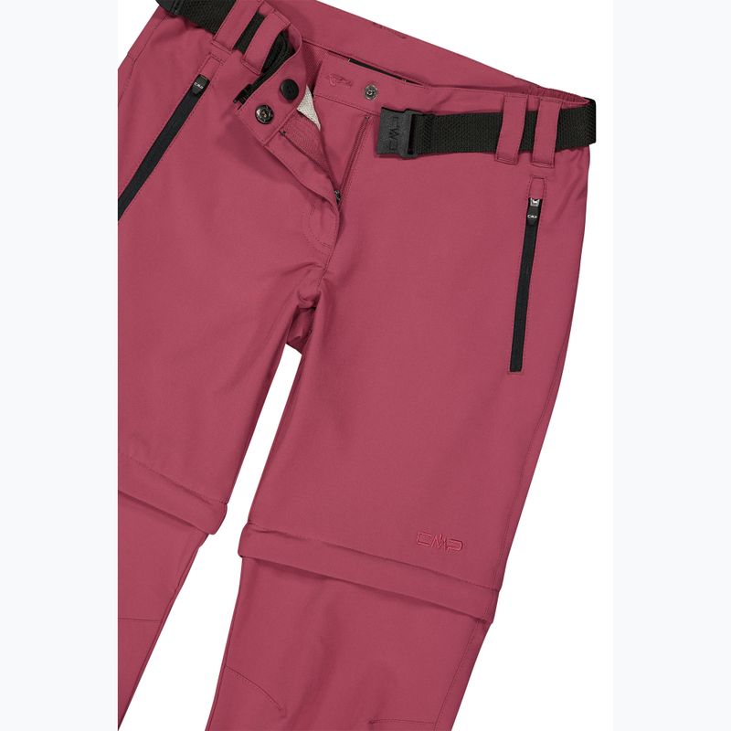 Children's trekking trousers CMP 3T51445 Zip Off peony 7