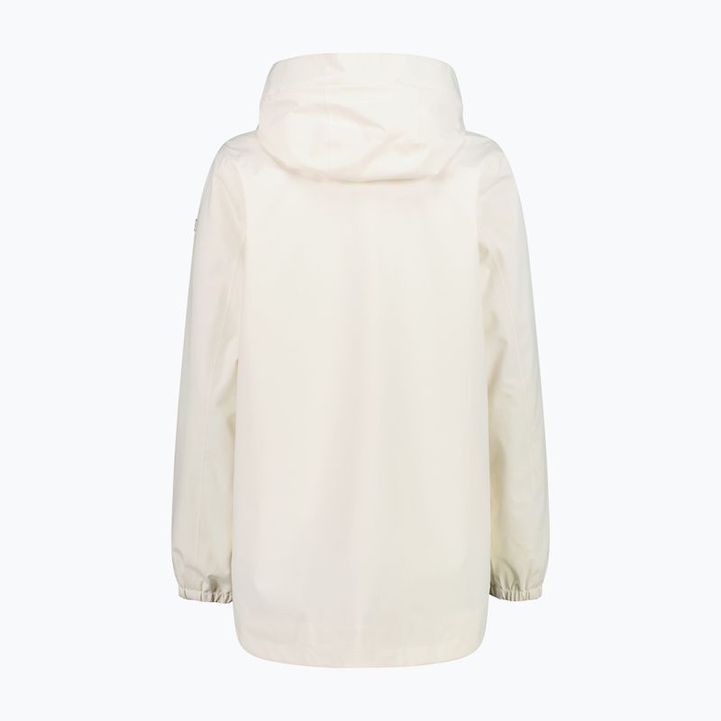 Women's waterproof jacket CMP 35Z5286 Fix Hood off white 2