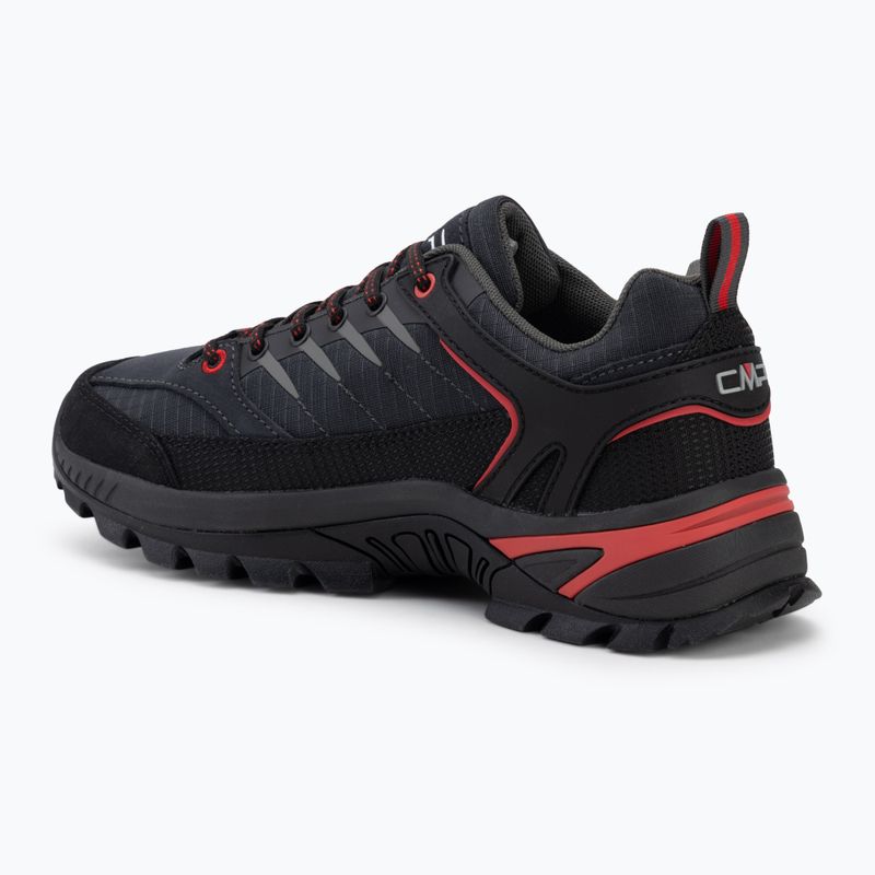 Men's trekking shoes CMP Rigel 2.0 Low Waterproof titanio/ferrari 3