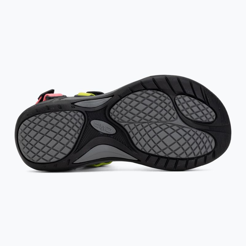 Children's sandals CMP Hamal lagoon/pink fluo/acido 4