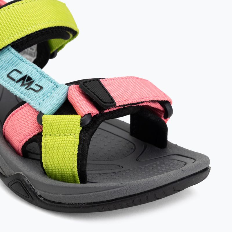 Children's sandals CMP Hamal lagoon/pink fluo/acido 7