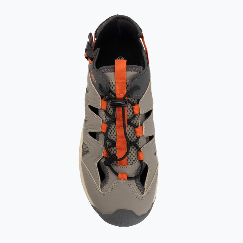 Men's sandals CMP Trekkor grey/corda/orange 5