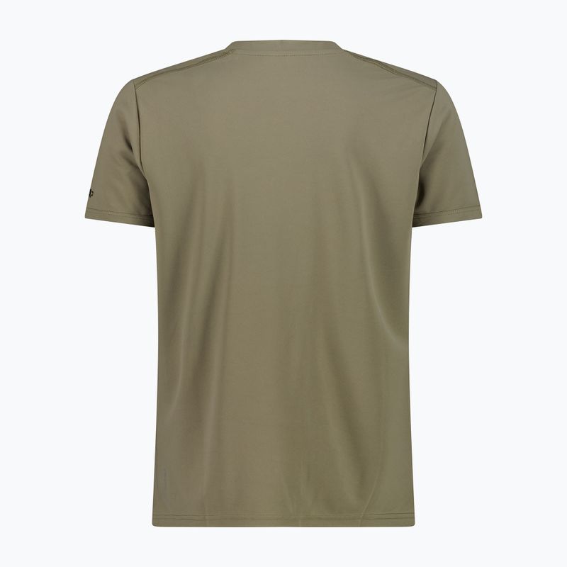 Men's T-shirt CMP 30T5057 sage/pine 2
