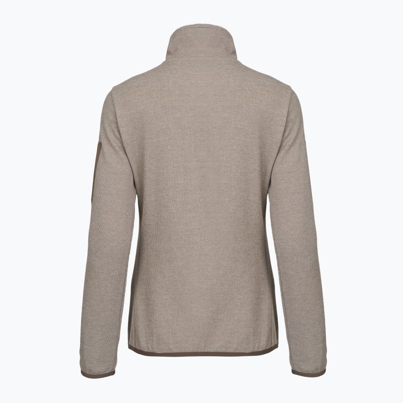 Women's sweatshirt CMP 34H6386 toffee/cream 2