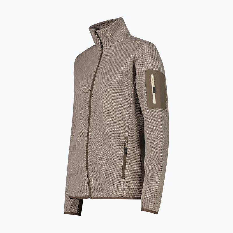 Women's sweatshirt CMP 34H6386 toffee/cream 3