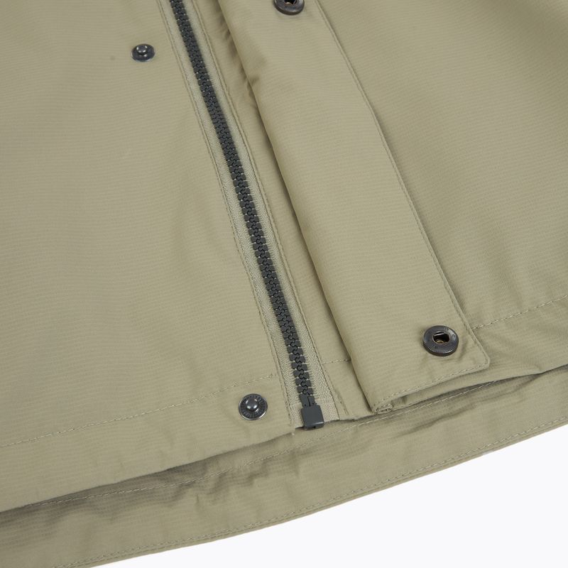 Men's rain jacket CMP 39X7367 Snaps Hood sage 6