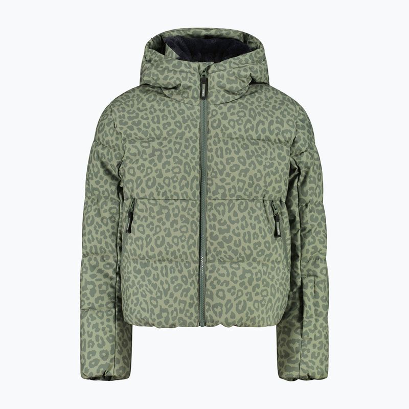 Children's ski jacket CMP 36W0705P green tea/salvia