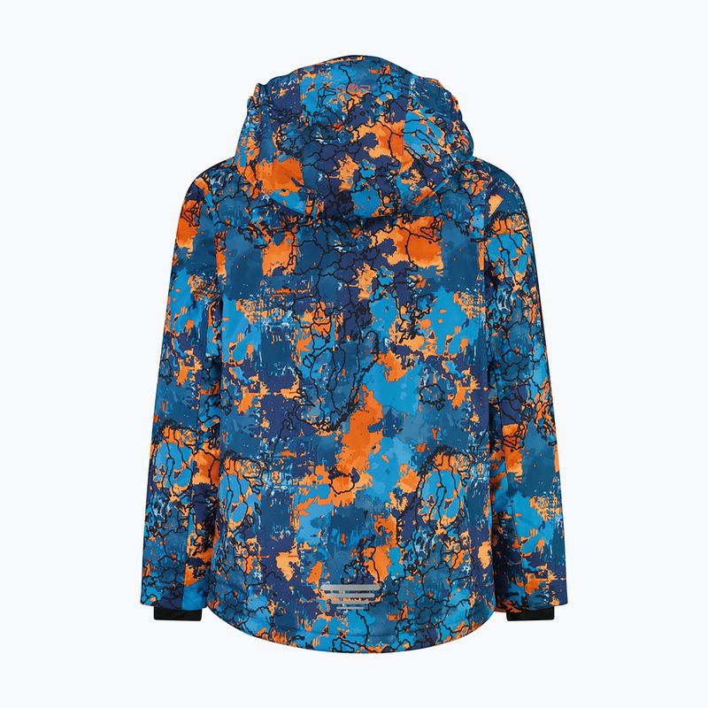 Children's ski jacket CMP 39W1924 river/brick 2