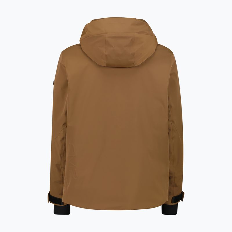 Men's ski jacket CMP 36W0017 Zip Hood copper 2