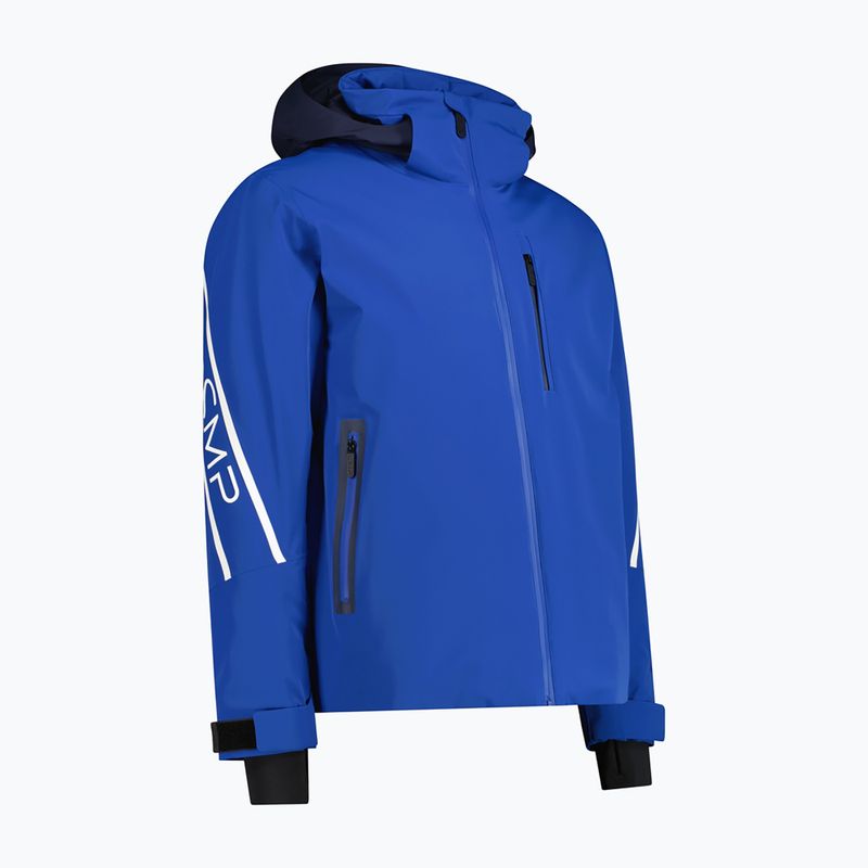 Men's ski jacket CMP 36W0037 Zip Hood nazionale 3