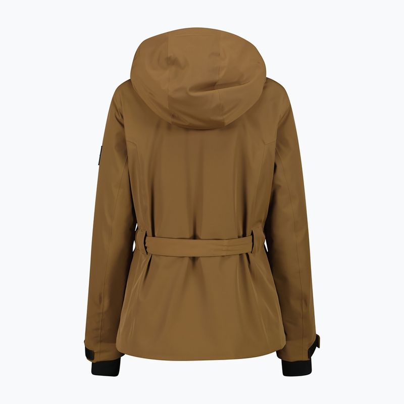 Women's ski jacket CMP 36W0106 Zip Hood copper 2