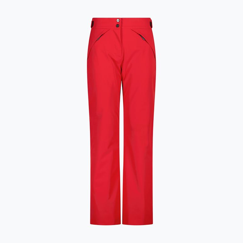 Women's ski trousers CMP 36W0166 red