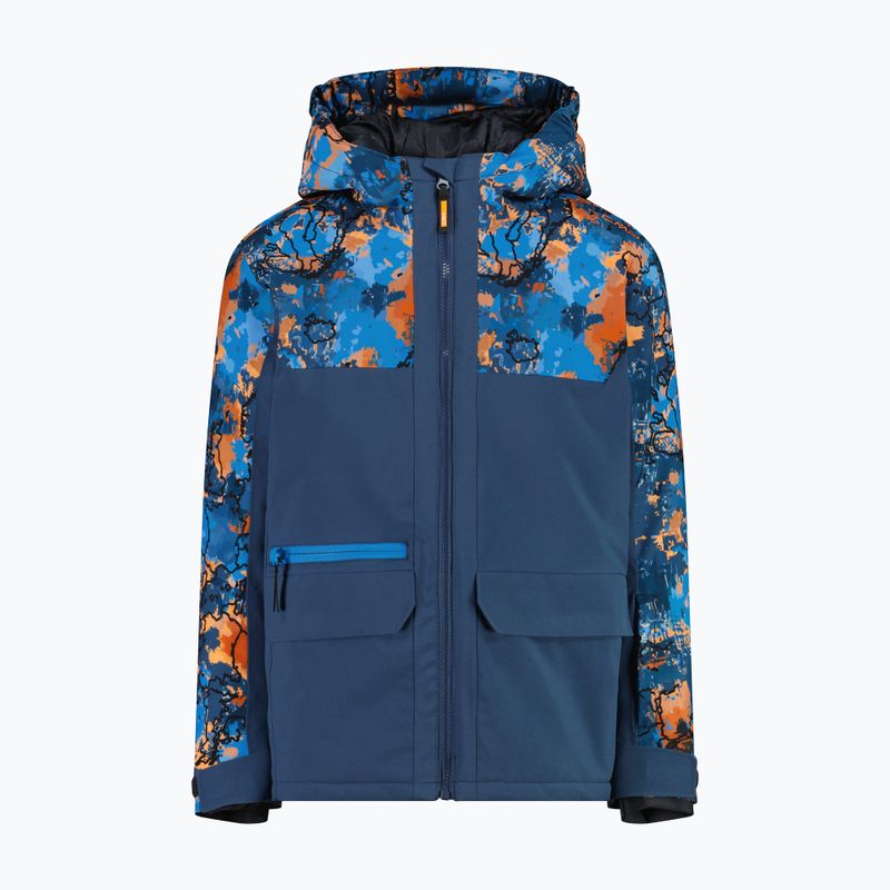 Children's ski jacket CMP 36W0714P Fix Hood infinity/brick 6