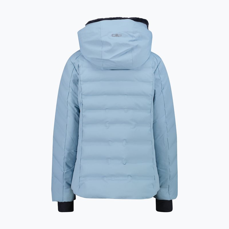 Women's ski jacket CMP 34W4406 cool blue 2