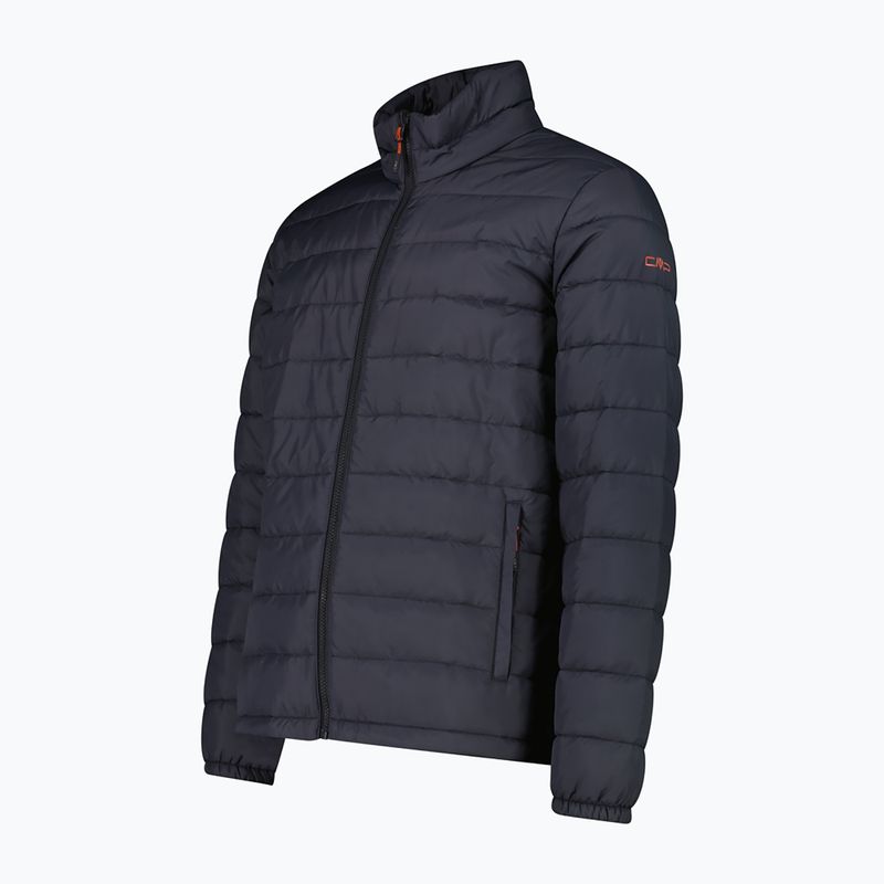 Men's insulated jacket CMP 36Z2257D Zip Hood Detachable Inn antracite 6