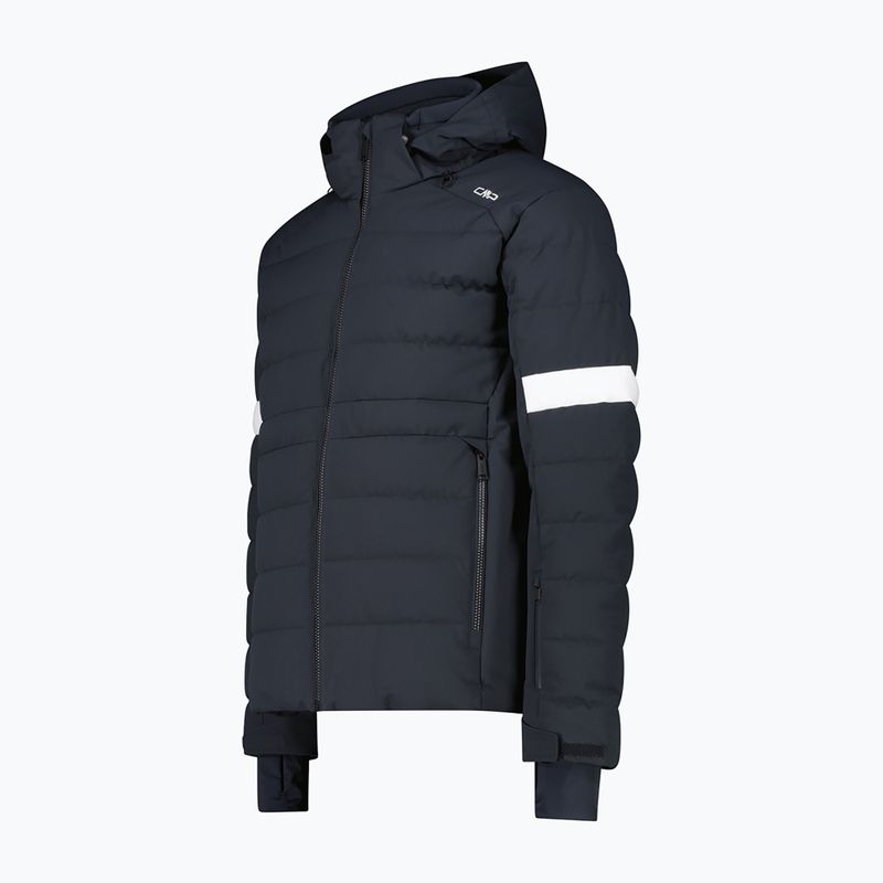 Men's ski jacket CMP 36W0877 Zip Hood antracite 3