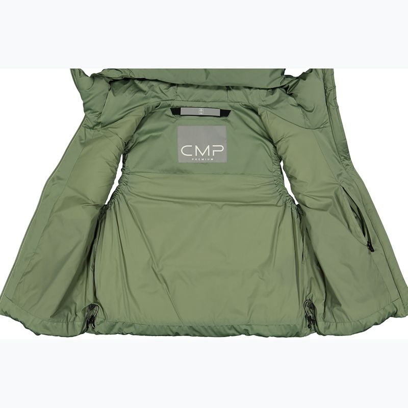 Women's gilet CMP Fix Hood green tea 4