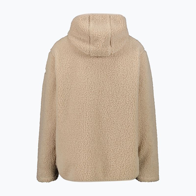 Women's coat CMP 36P2916 Long Teddy kaki 2