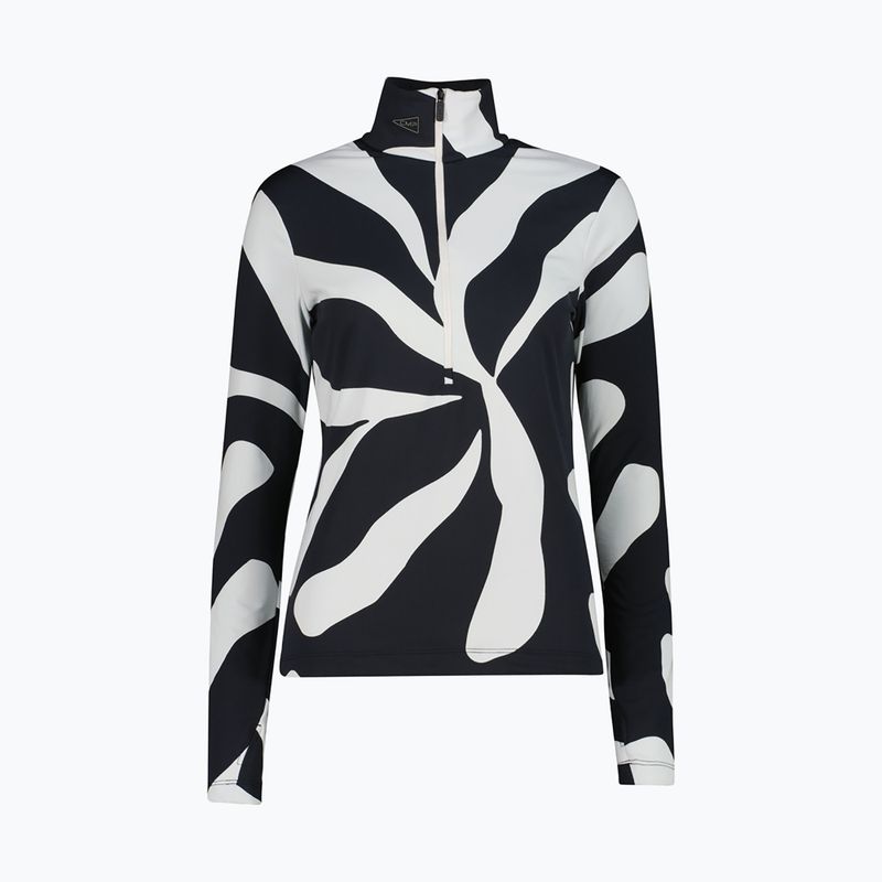 Women's sweatshirt CMP 36L0306 nero/b.co gesso