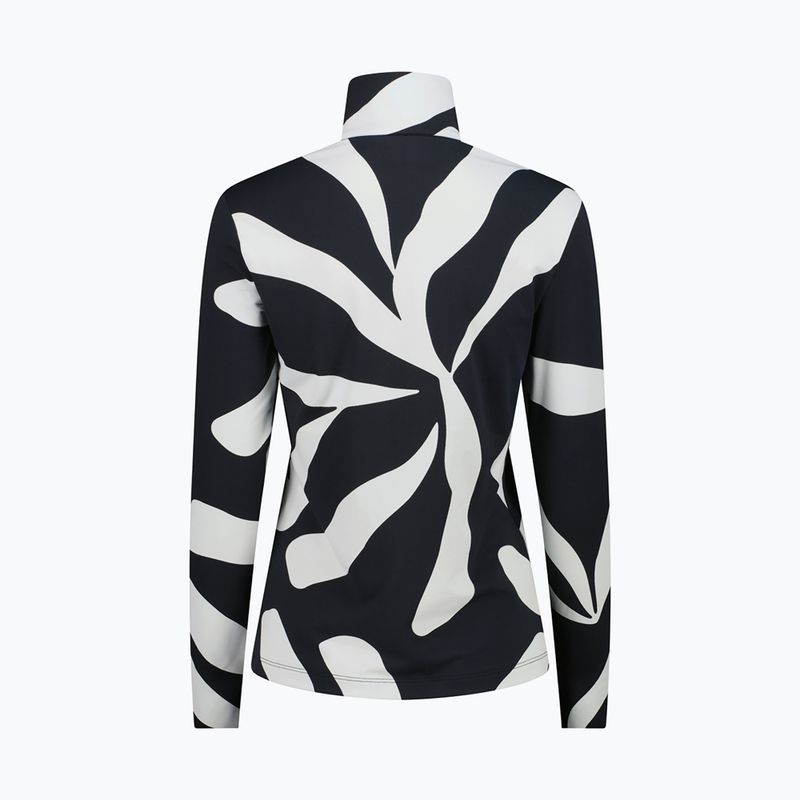Women's sweatshirt CMP 36L0306 nero/b.co gesso 2
