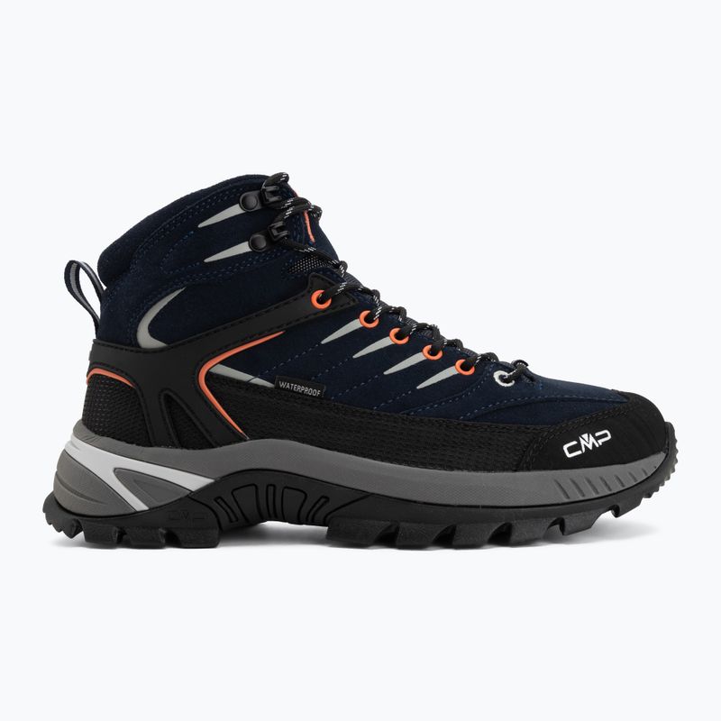 Women's trekking boots CMP Rigel 2.0 Mid Waterproof b.blue/ghiaccio/marigold 2