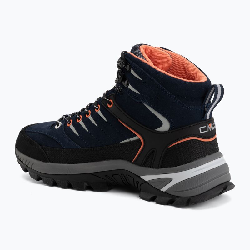 Women's trekking boots CMP Rigel 2.0 Mid Waterproof b.blue/ghiaccio/marigold 3