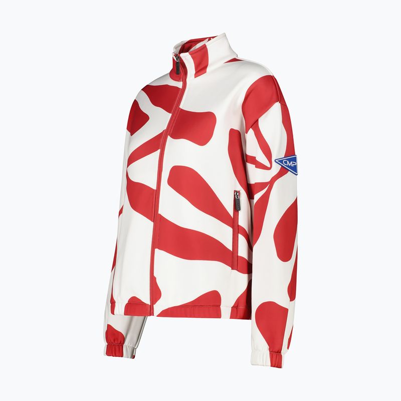 Women's ski jacket CMP 36E0346 red/b.co gesso 3