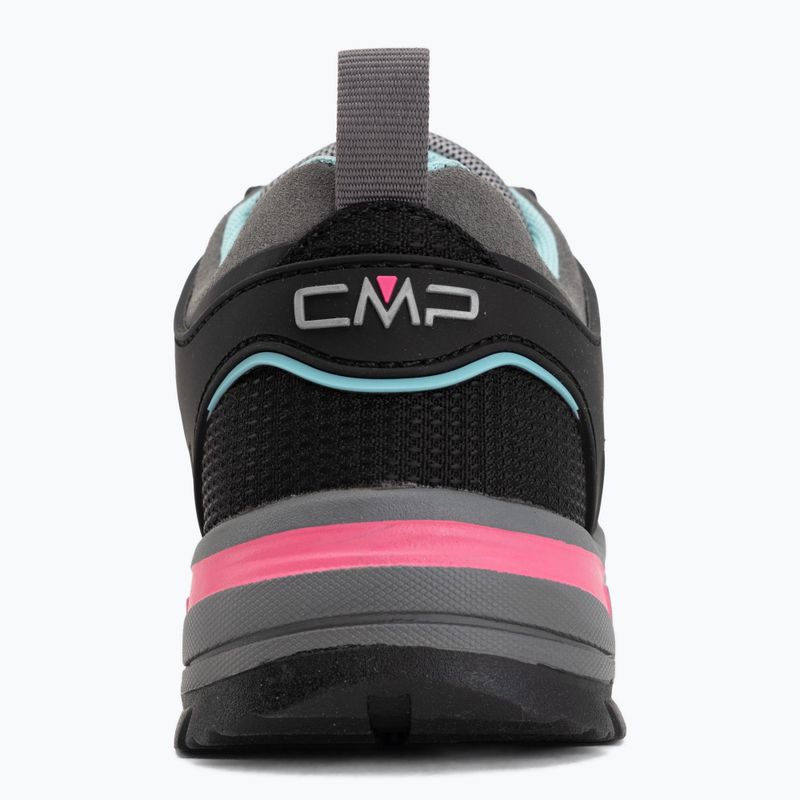 Children's trekking boots CMP Rigel 2.0 Low Waterproof grey/acquarius/pink fluo 6
