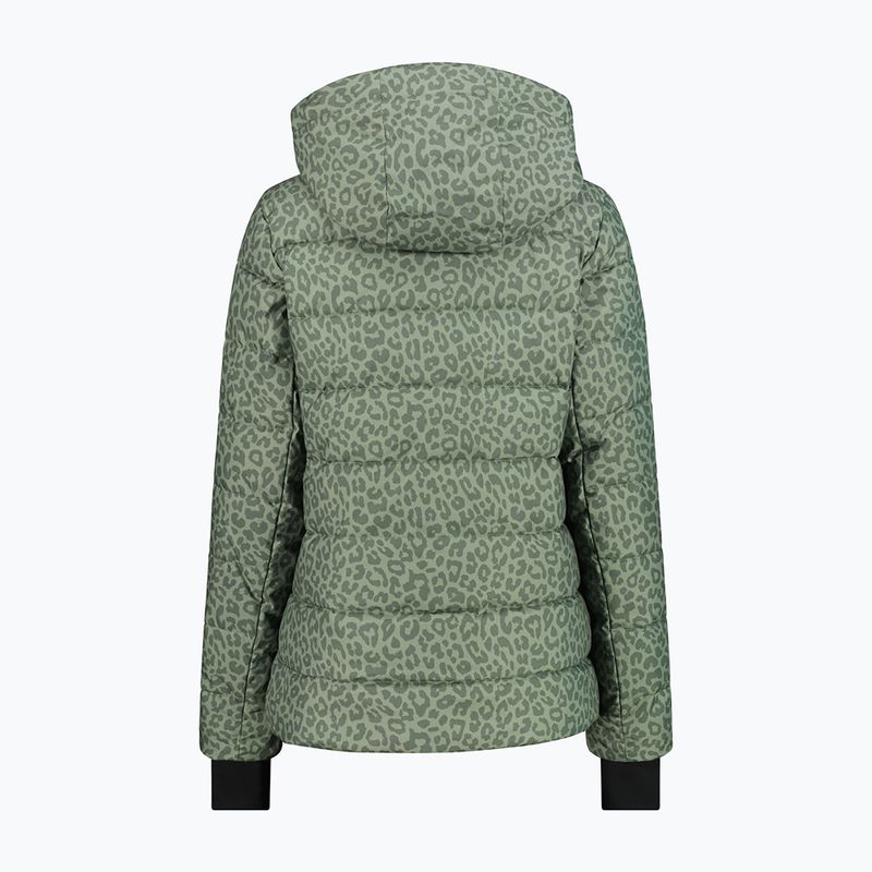 Women's ski jacket CMP 36W0966 green tea/salvia 2