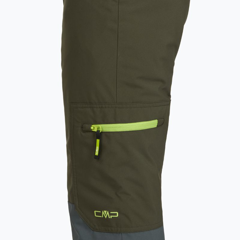 Children's ski trousers CMP 32W0504 olive/jungle 4