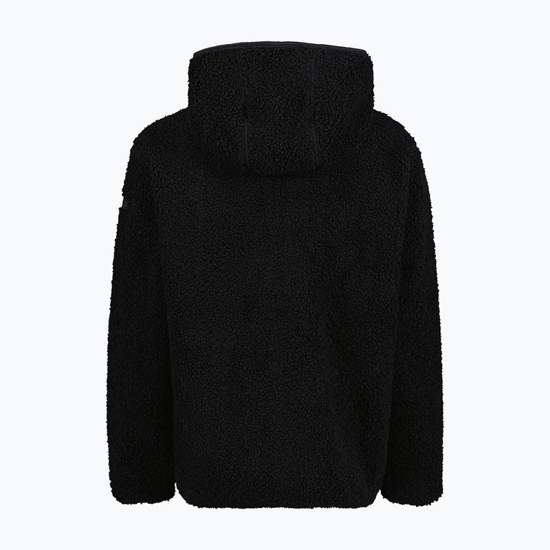 Women's coat CMP 36P2916 Long Teddy nero 2