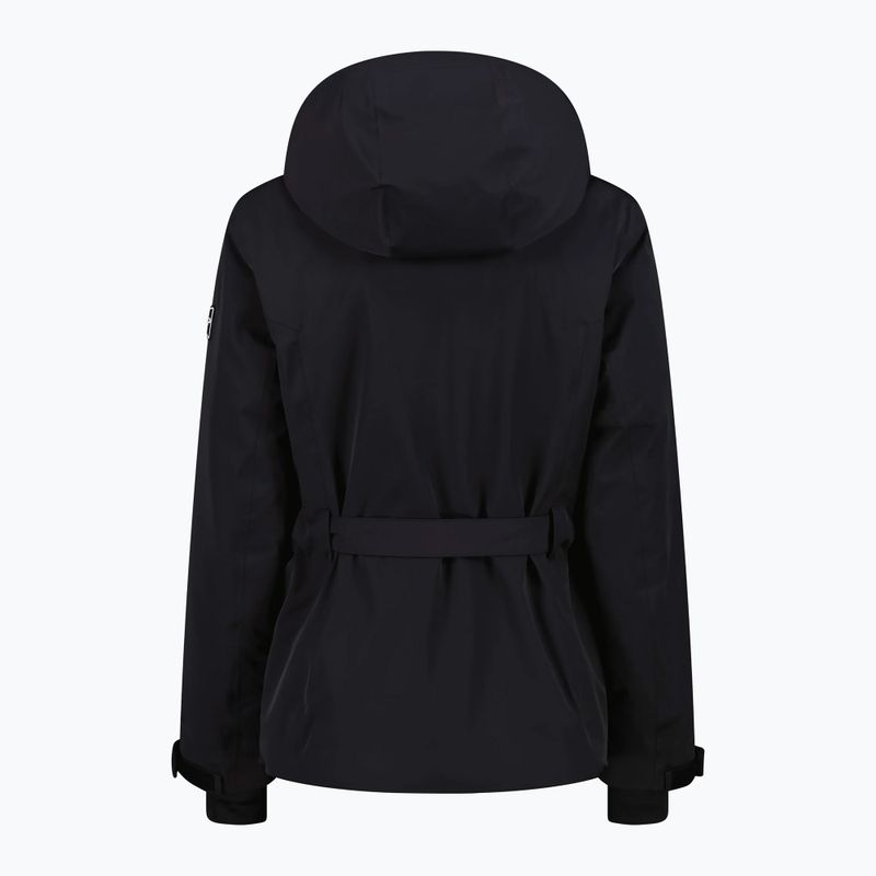 Women's ski jacket CMP 36W0106 Zip Hood nero 2