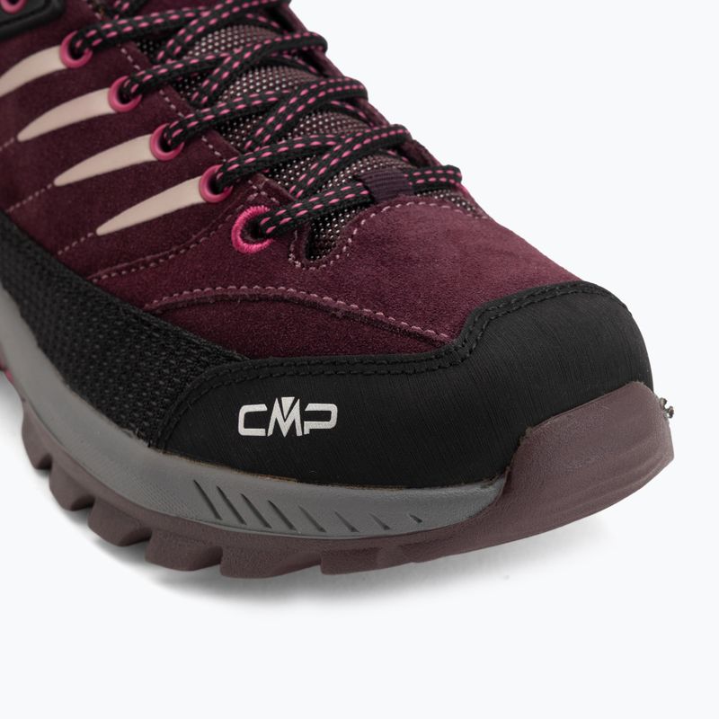 Children's trekking boots CMP Rigel 2.0 Low Waterproof black berry/amaranto 7