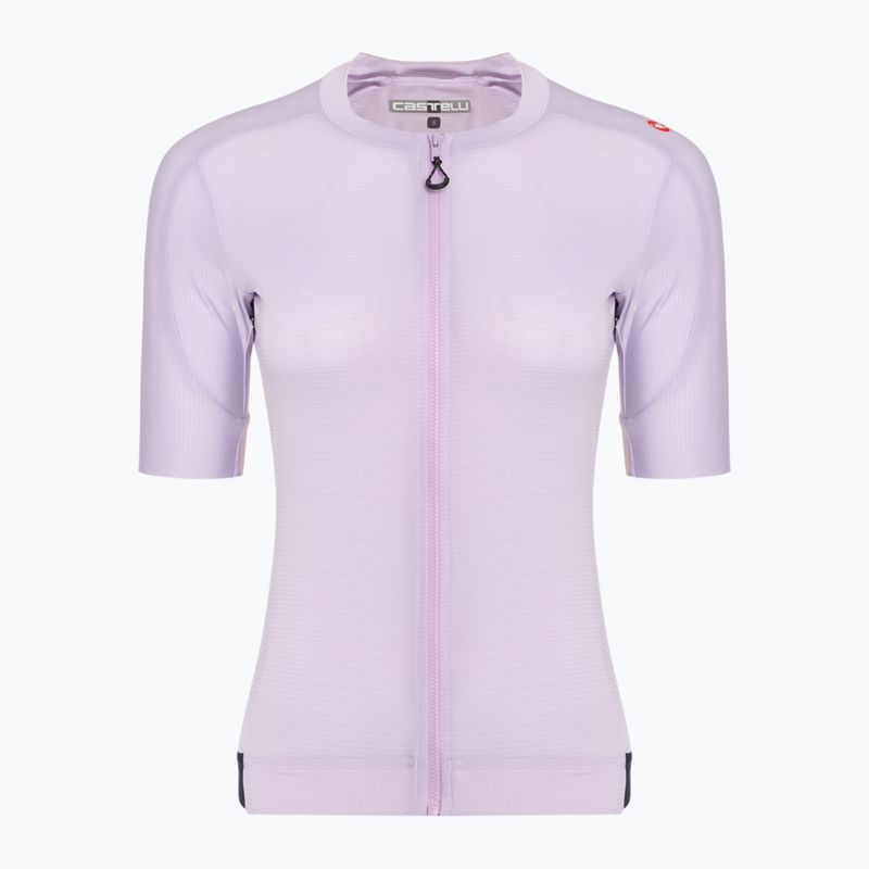 Women's cycling jersey Castelli Espresso purple mist/ dark night shade