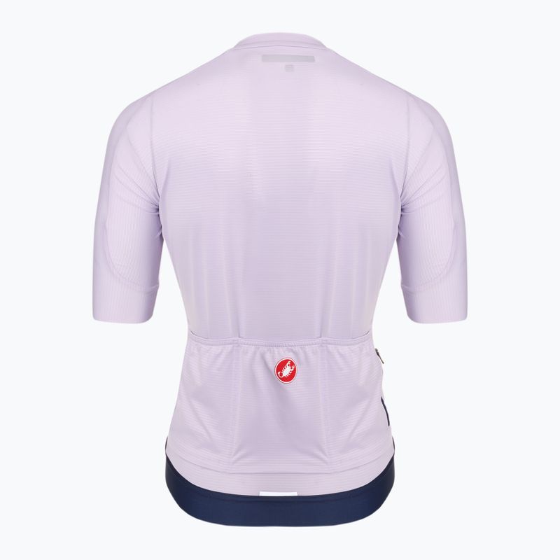 Women's cycling jersey Castelli Espresso purple mist/ dark night shade 2